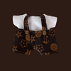 labubu designer shirt & overall set