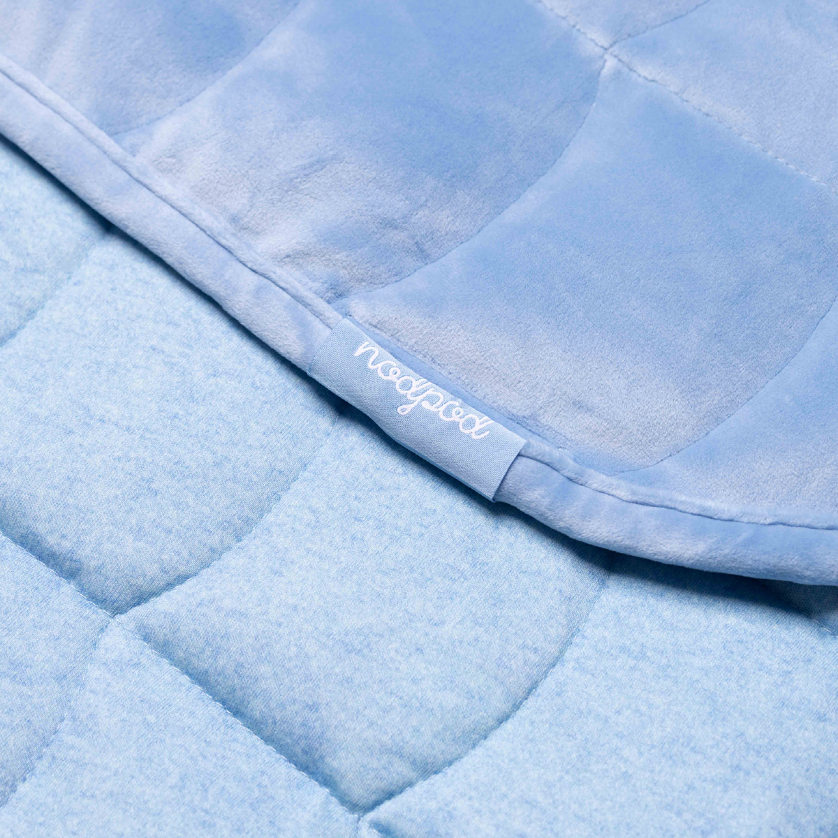 blue jean nodpod body- weighted blanket
