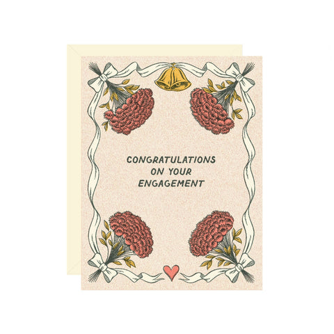 congratulations on your engagement card