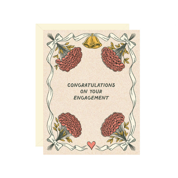 congratulations on your engagement card