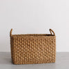 rectangular floor basket w/ handles