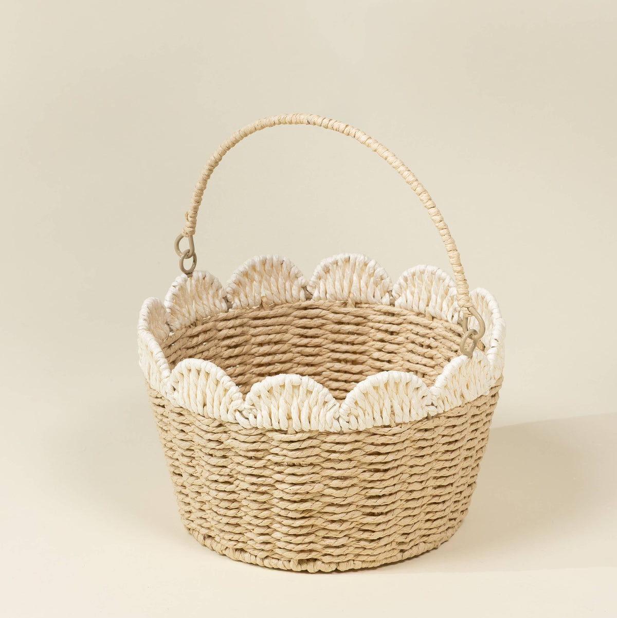 scallop edge { medium} basket