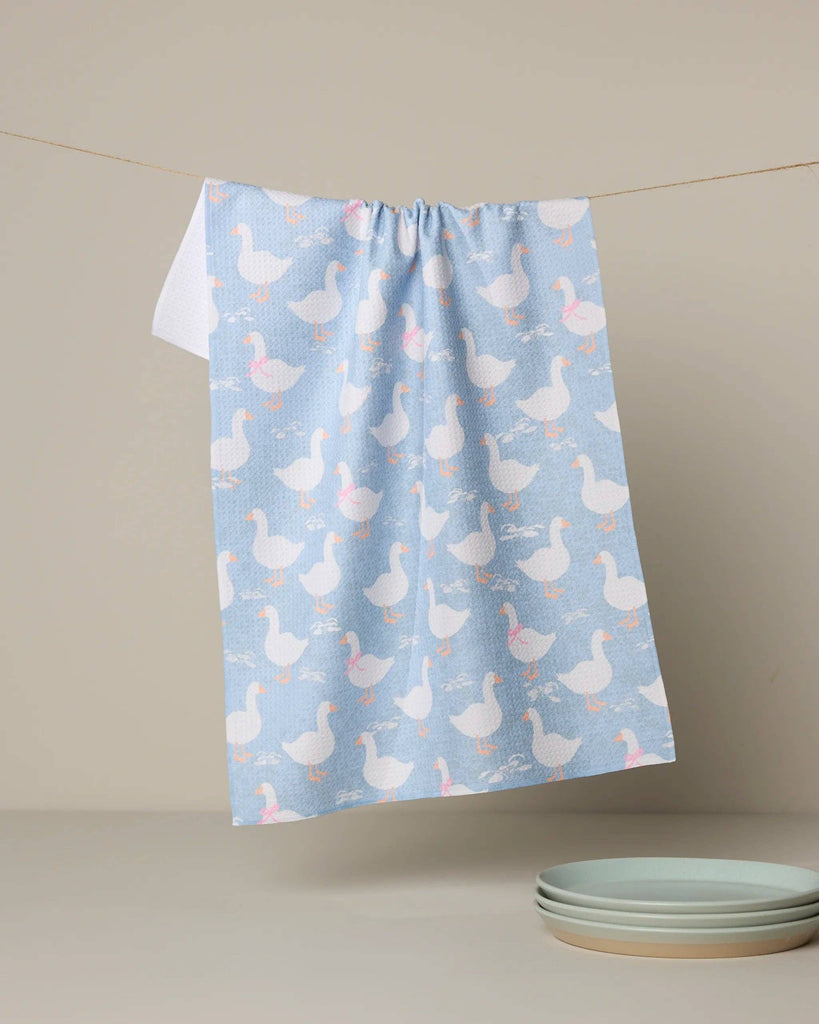 duck trail tea towel