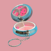 tummy ache survivor travel pill case {keychain}