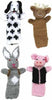 hand knit finger puppets puno