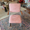 blush velvet chair  {pick up only}