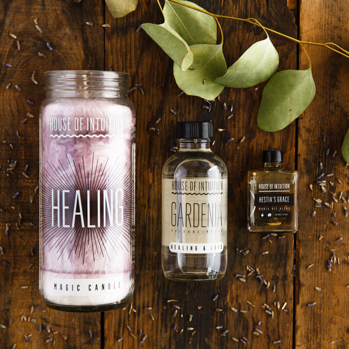 healing magic candle