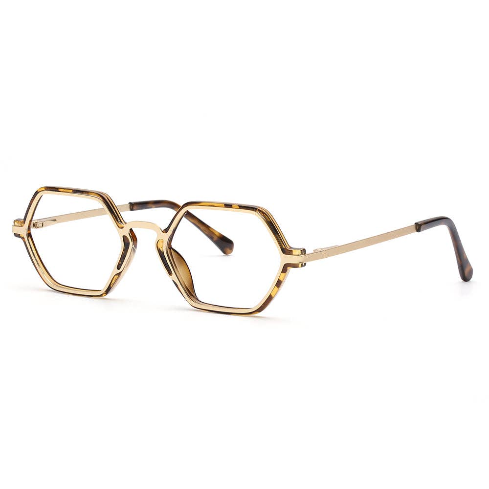 mel {matte gold frame/tortoise accent} {readers} eyeglasses