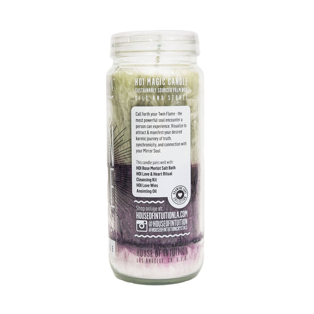 twin flame magic candle