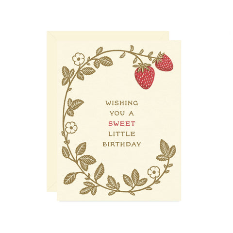 wishing you a sweet little birthday card