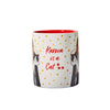 karma is a cat mug