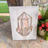 crystal artwork no.2 on canvas