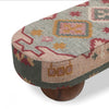 rizi textured wool upholstered bench {pick up only}