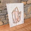 crystal artwork no.1 on canvas
