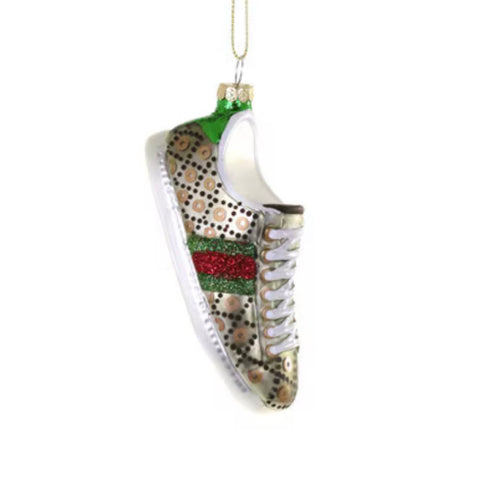 designer sneaker ornament