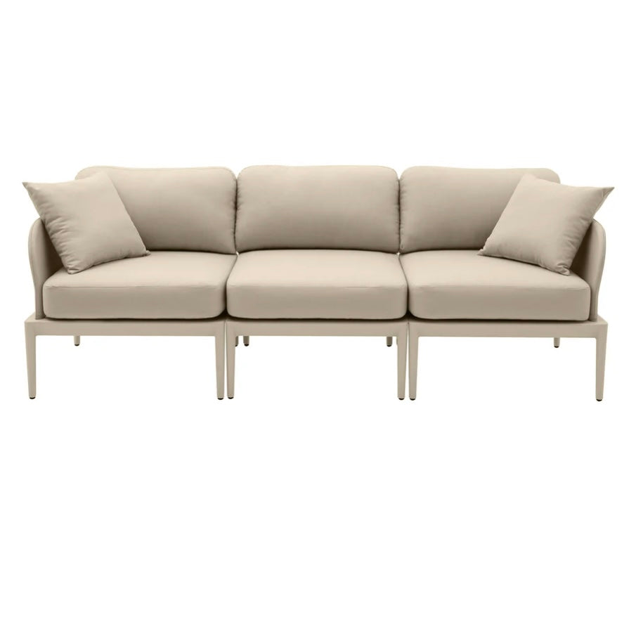 taupe modular outdoor sofa {shipping not available}