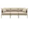 taupe modular outdoor sofa