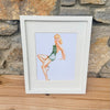 framed original pinup artwork no.4