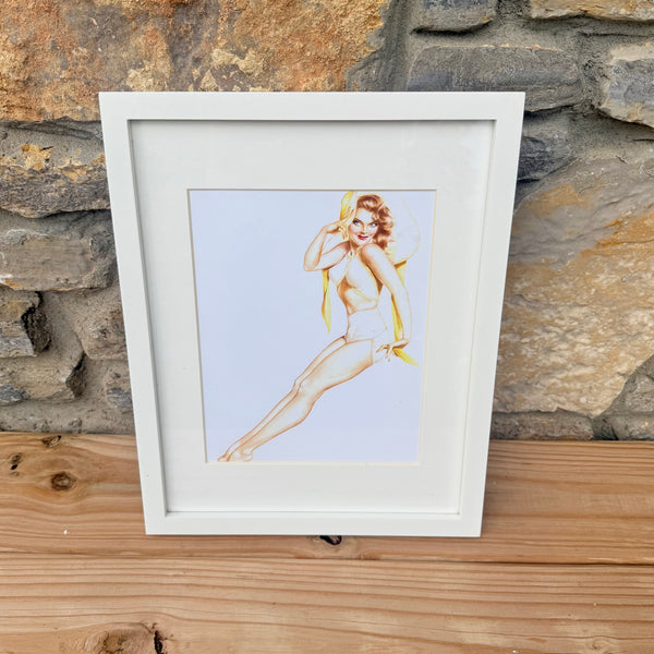 framed original pinup artwork no.2