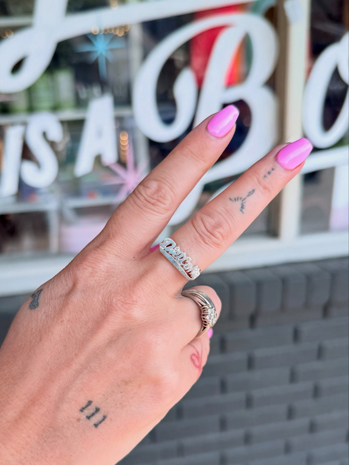 diet coke ring {sterling silver}