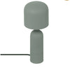 green mushroom table lamp