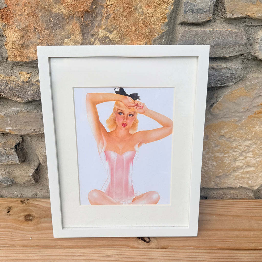 framed original pinup artwork no. 3