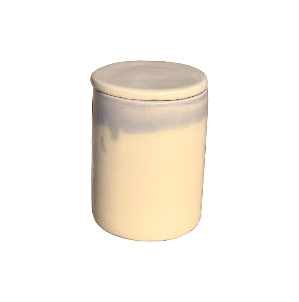 hand thrown custom ceramic jar