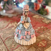 marie antoinette skeleton figurine