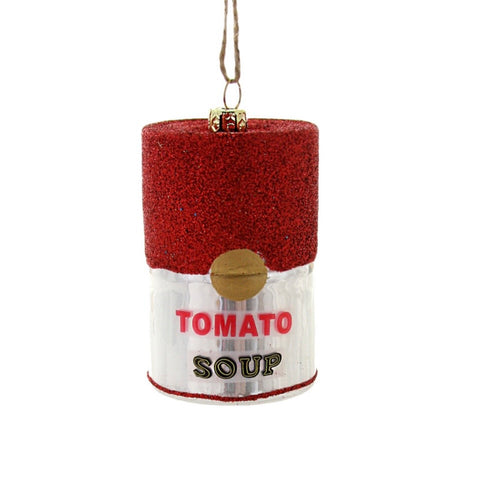 tomato soup can ornament