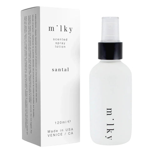 milky {by riddle} scented spray lotion