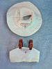 labubu white designer overall set