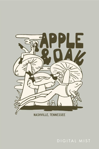 a&o mushroom cozy cropped crew