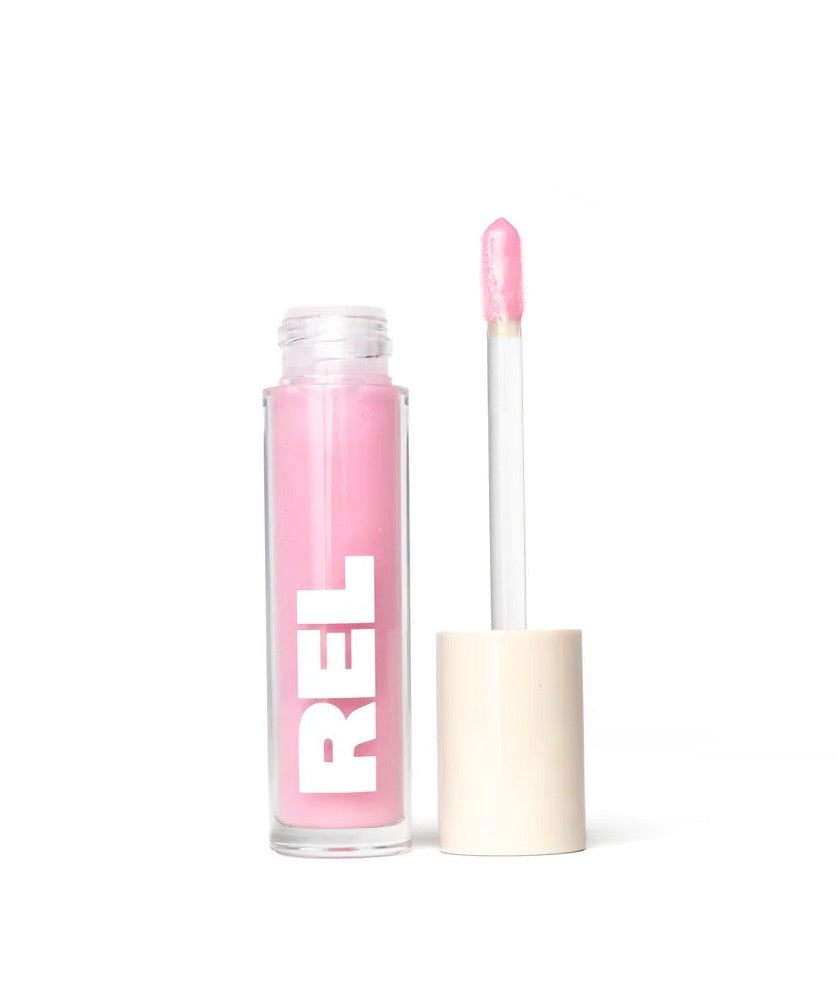 rel beauty glossy lip oil