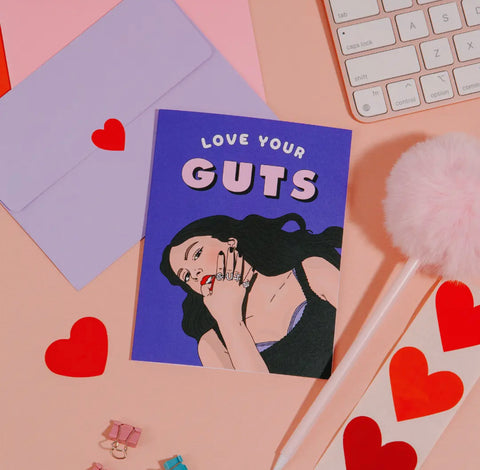 love your guts card