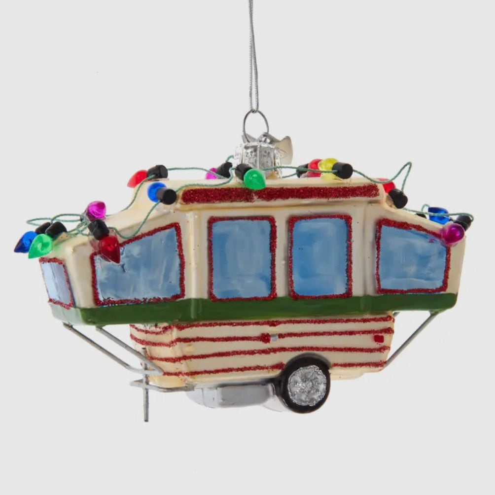 pop up camper ornament