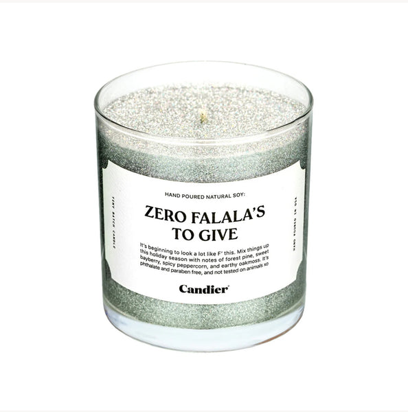 zero falala's to give candle