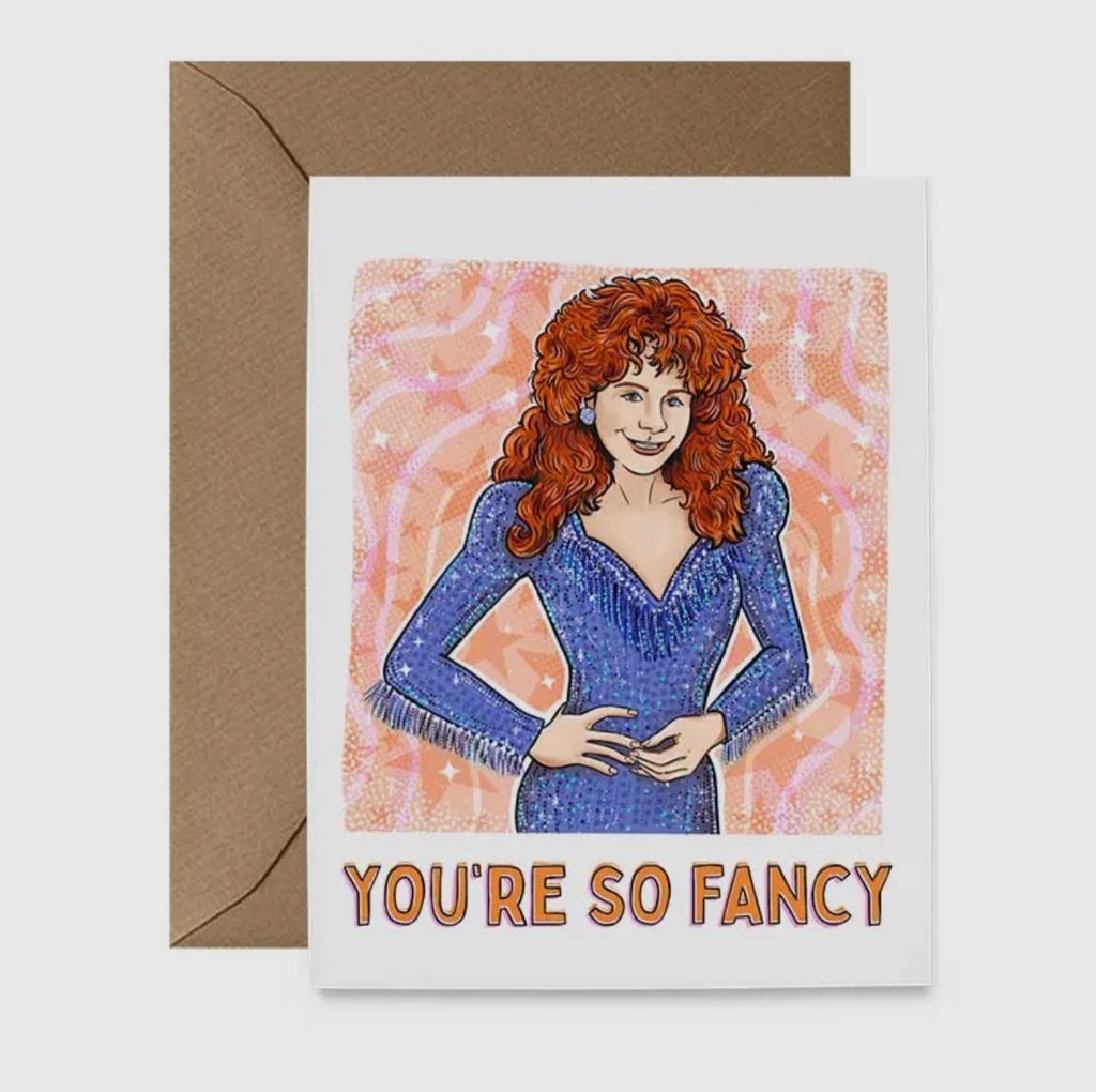 you're so fancy card