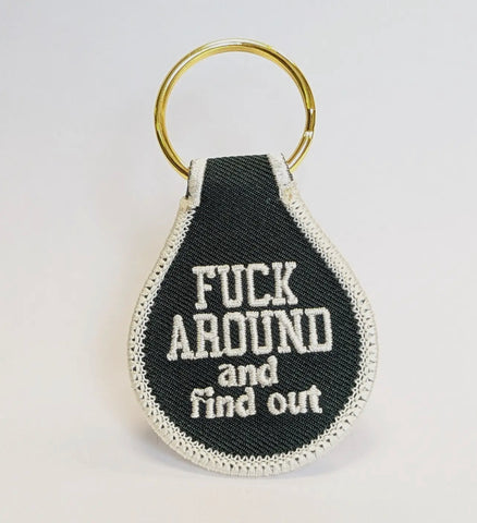 fuck around & find out keychain
