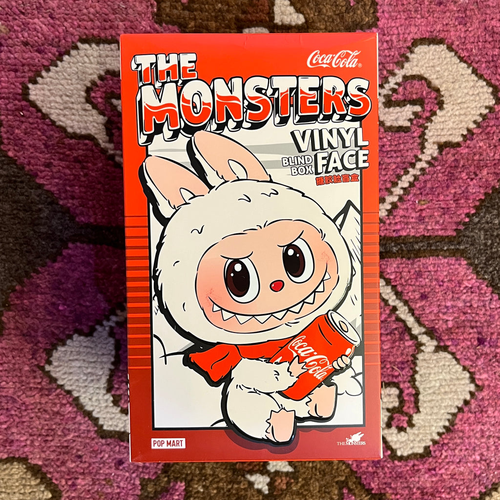 the monsters {labubu} coca-cola blind box