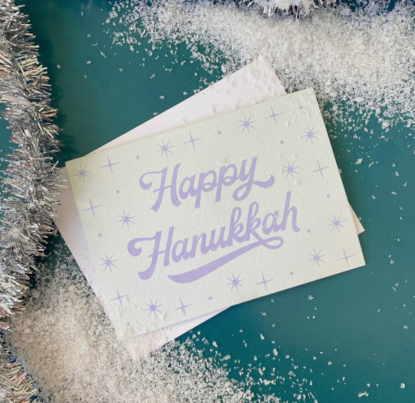 happy hanukkah card