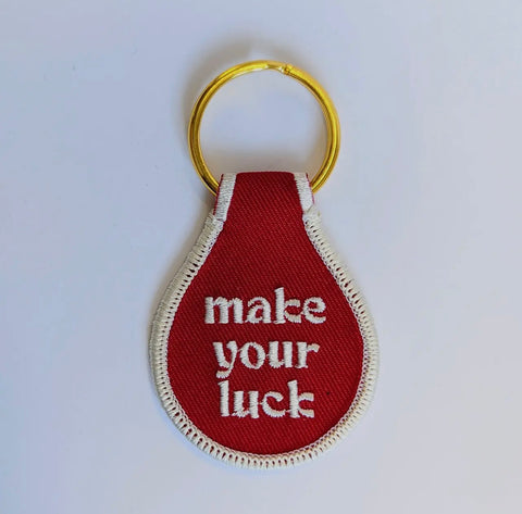 make your luck keychain