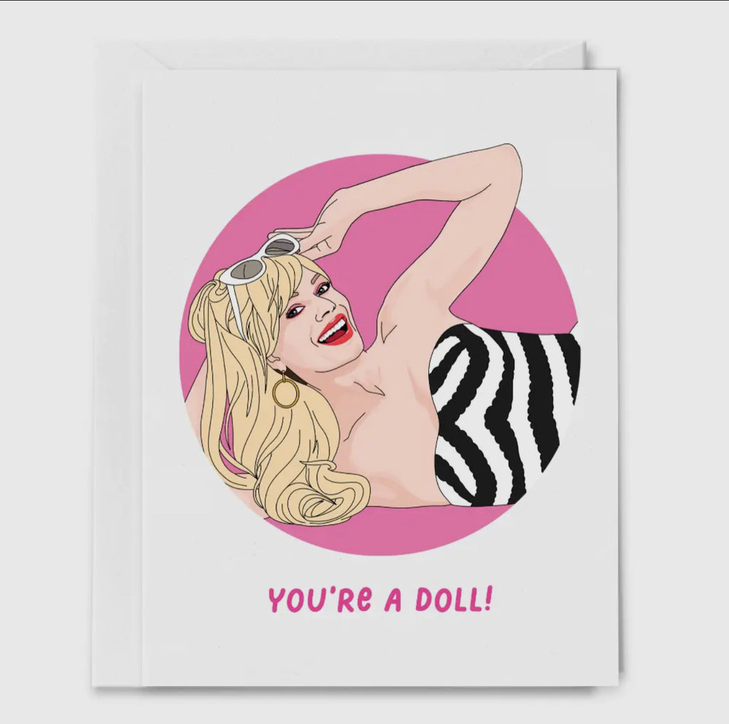 you’re a doll card
