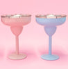 margarita glass {tumbler} w/ lid