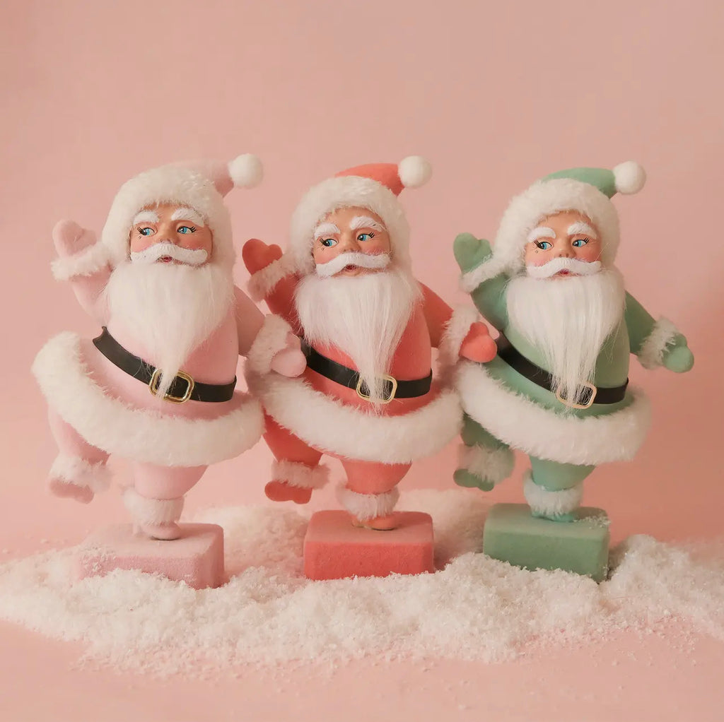 dancing santa figurine