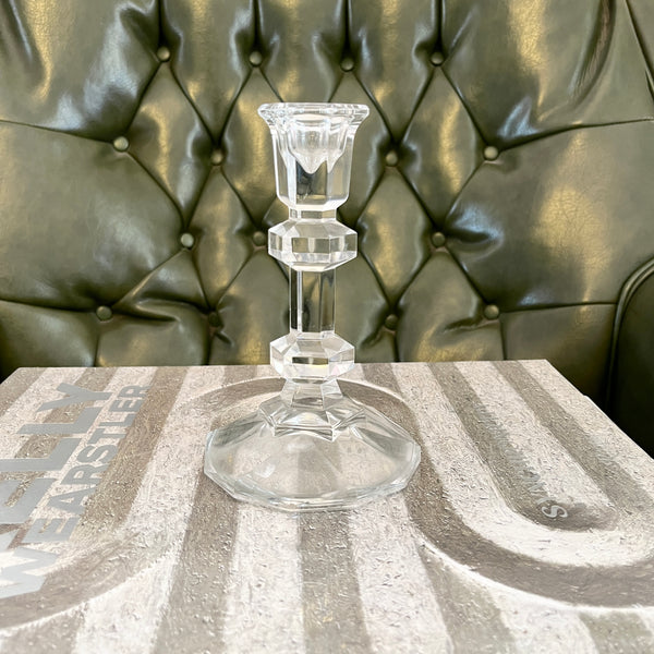 crystal candle holder