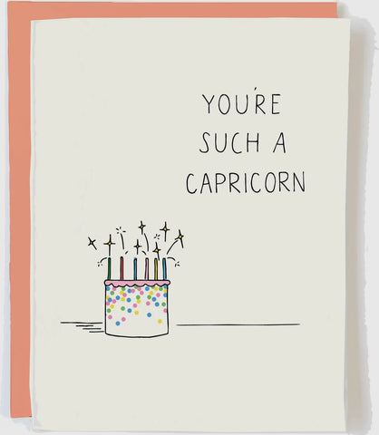 you're such a capricorn card