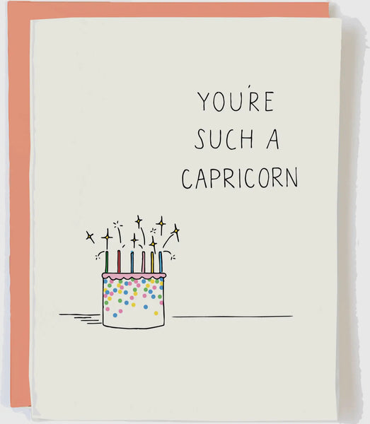 you're such a capricorn card