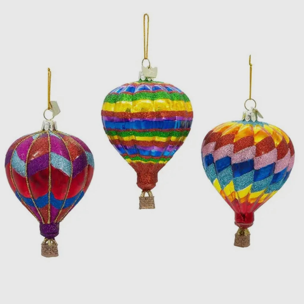 hot air balloon ornament