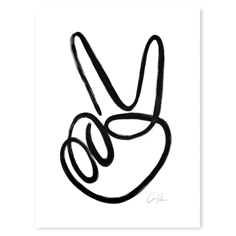 peace sign print {8x10}