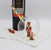 nutcracker ornament drinking glass set